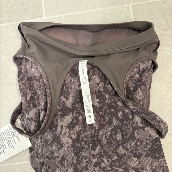 Lululemon Align Tank Top Waist Length Hideaway Camo Lunar Rock Nulu Multi Size 2 - Picture 11 of 13